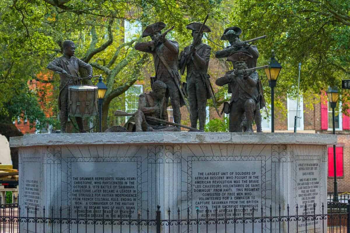 franklin square, savannah