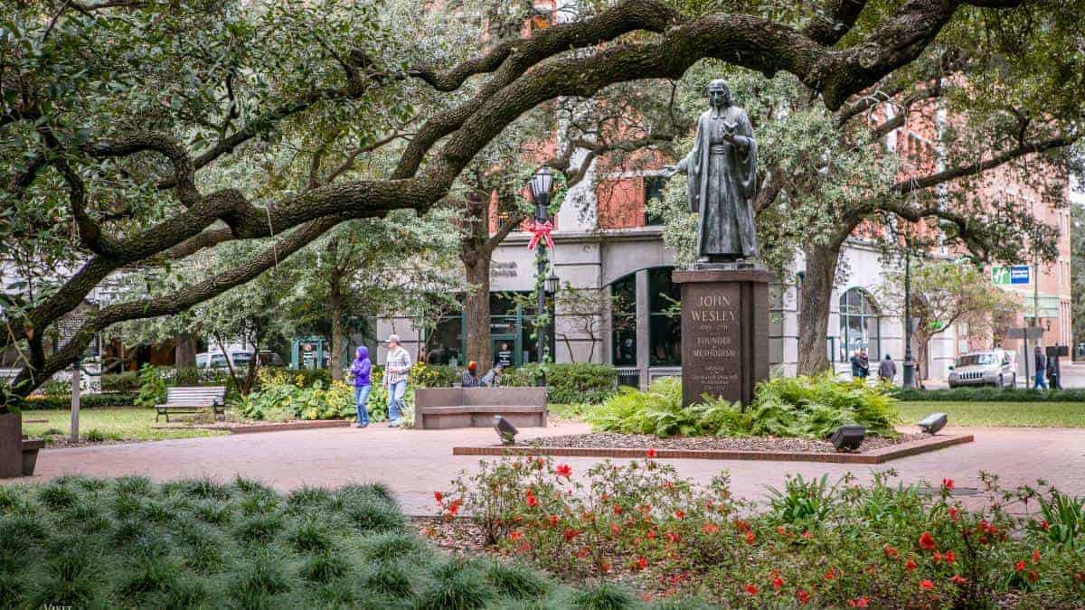 reynolds square, savannah