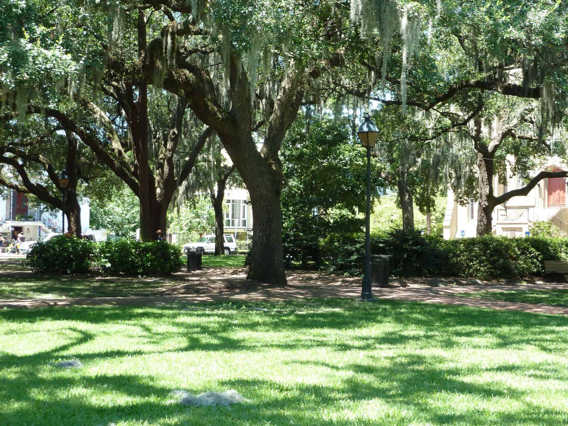 calhoun square, savannah ga