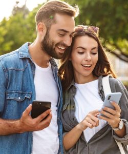 Beautiful,Young,Couple,In,Love,Walking,Outdoors,At,The,City people using tourpass in charleston, savannah and st augustine